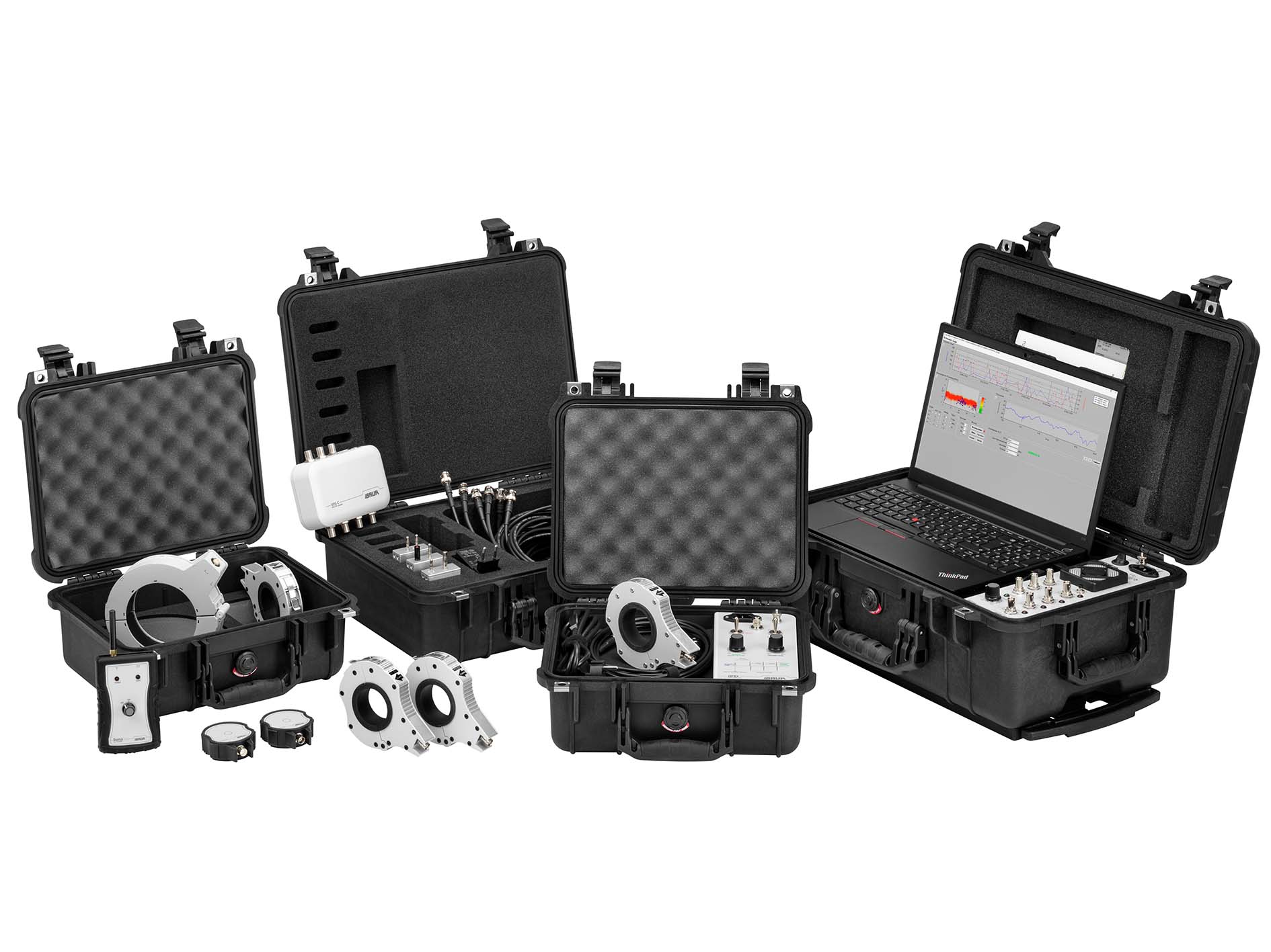 liona BAUR online PD spot tester with "VDS PD coupler" set